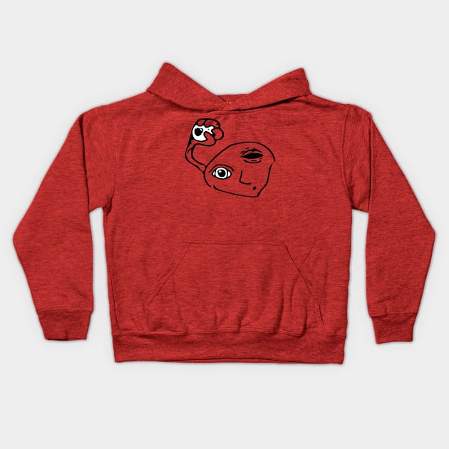 Eye Can See Clearly Kids Hoodie by AndrewMarkovits